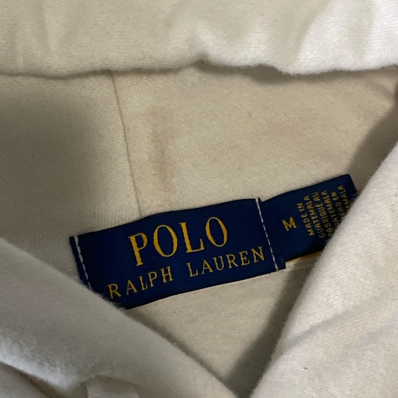 Ralph Lauren Cream Polo Shirt - Picture 3 of 4